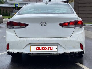2018 Hyundai Sonata VII (LF) Рестайлинг, белый, 790000 рублей, вид 3