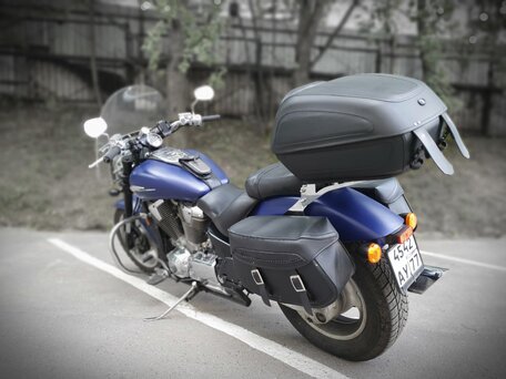 2002 Honda VTX 1800, синий, 780000 рублей, вид 5
