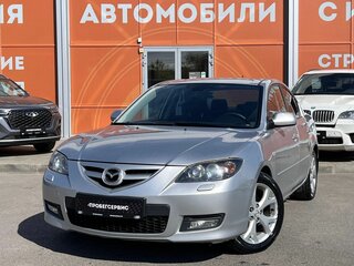 2008 Mazda 3 I (BK) Рестайлинг, серебристый, 590000 рублей, вид 1