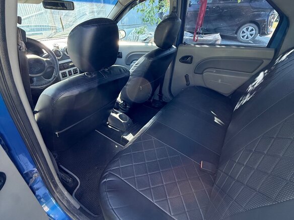 2007 Renault Logan I, синий, 160000 рублей - вид 8