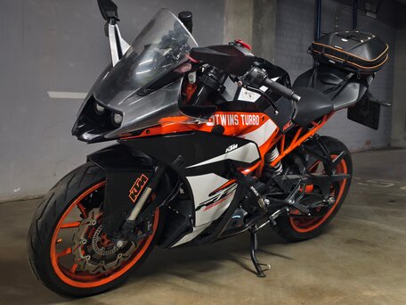 2017 KTM RC 390, оранжевый, 375000 рублей, вид 3