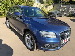 2012 Audi Q5 I (8R) Рестайлинг, синий, 1550000 рублей, вид 4