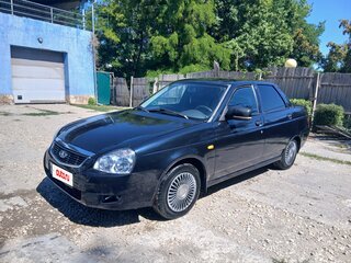 2007 Lada (ВАЗ) Priora I, чёрный, 220000 рублей, вид 1