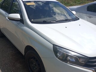 2016 Lada (ВАЗ) Vesta I, белый, 950000 рублей, вид 2