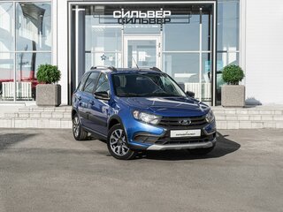 2020 Lada (ВАЗ) Granta Cross I Рестайлинг, синий, 800000 рублей, вид 5