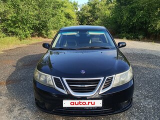 2008 Saab 9-3 II Рестайлинг, чёрный, 550000 рублей, вид 1