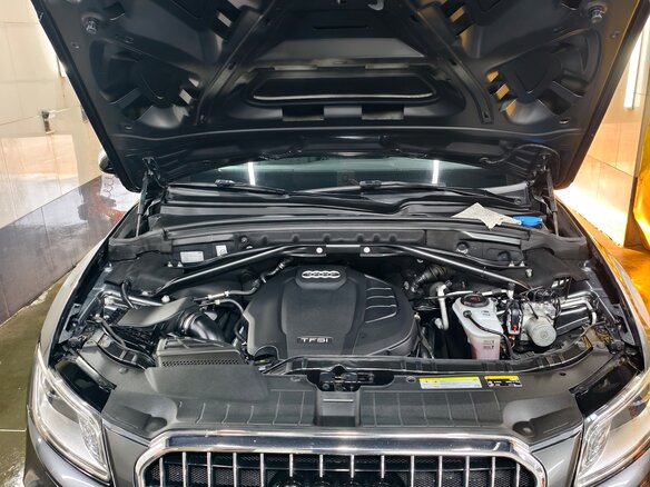 2015 Audi Q5 I (8R) Рестайлинг, серый, 2590000 рублей - вид 11