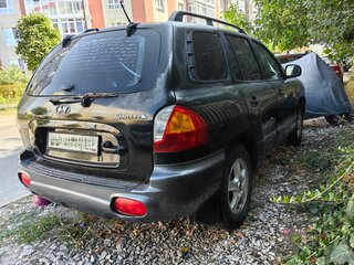 2004 Hyundai Santa Fe I, чёрный, 395000 рублей, вид 3