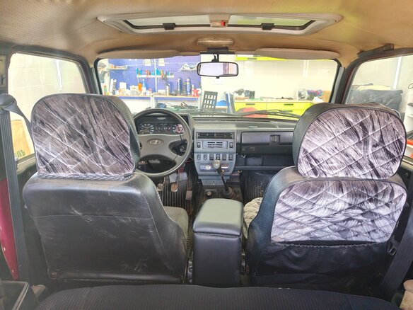 1998 Lada (ВАЗ) 2121 (4x4) I Рестайлинг, пурпурный, 167000 рублей - вид 6
