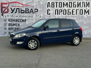 2012 Skoda Fabia II Рестайлинг, синий, 640000 рублей, вид 3