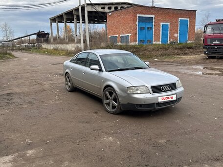 2002 Audi A6 II (C5) Рестайлинг, серебристый, 410000 рублей, вид 1