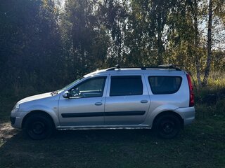 2013 Lada (ВАЗ) Largus I, серебристый, 620000 рублей, вид 3