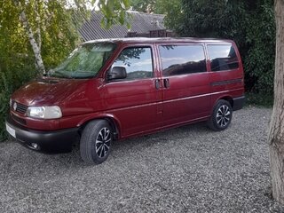 1996 Volkswagen Transporter Long T4, красный, 1050000 рублей, вид 3
