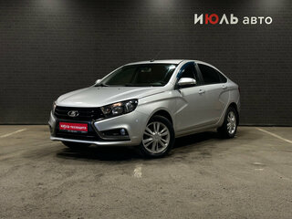 2017 Lada (ВАЗ) Vesta I, белый, 890000 рублей, вид 1