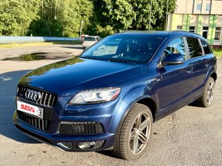 2012 Audi Q7 I (4L) Рестайлинг, синий, 2200000 рублей, вид 2