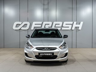 2012 Hyundai Solaris I, серый, 749000 рублей, вид 3
