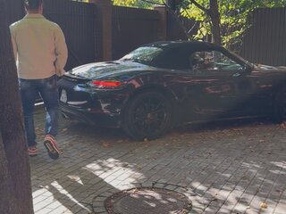 2019 Porsche Boxster T IV 718 (982), синий, 5500000 рублей, вид 4