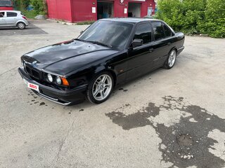 1990 BMW 5 серии 520i III (E34), чёрный, 700000 рублей, вид 2