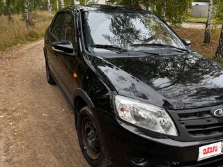 2012 Lada (ВАЗ) Granta I, чёрный, 330000 рублей, вид 3