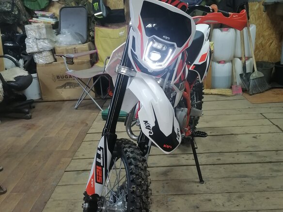 2024 Kayo Basic TT125, оранжевый, 77777 рублей - вид 2
