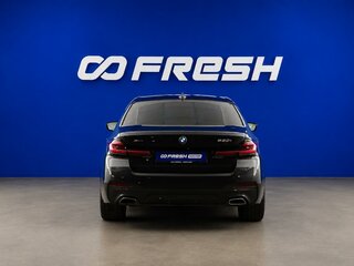 2020 BMW 5 серии 530i xDrive VII (G30/G31/G38) Рестайлинг, чёрный, 4499050 рублей, вид 4