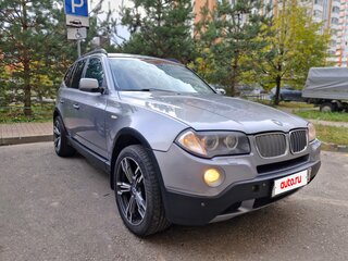 2006 BMW X3 25i I (E83) Рестайлинг, серый, 630000 рублей, вид 3