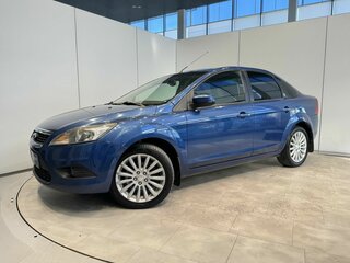 2008 Ford Focus II Рестайлинг, синий, 530000 рублей, вид 1