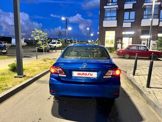 2010 Toyota Corolla X (E140, E150) Рестайлинг, синий, 699999 рублей, вид 2