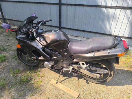 2001 Kawasaki ZZR 400, коричневый, 350000 рублей, вид 3