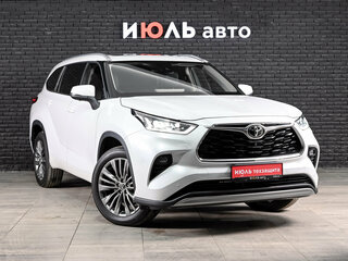 2026 Toyota Highlander IV (XU70), белый, 5510000 рублей, вид 3