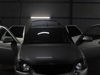 2013 Lada (ВАЗ) Priora I, серебристый, 490000 рублей, вид 4