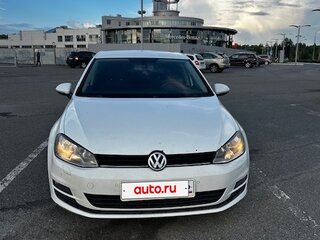2013 Volkswagen Golf VII, белый, 960000 рублей, вид 2