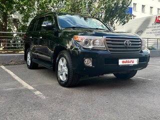 2013 Toyota Land Cruiser 200 Series Рестайлинг 1, чёрный, 3200000 рублей, вид 2