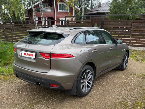 2016 Jaguar F-Pace I, серый - вид 1
