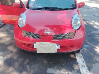 2003 Nissan March III (K12), красный, 300000 рублей, вид 1