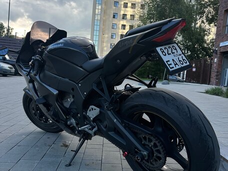 2022 Kawasaki ZX-10R Ninja, чёрный, 1350000 рублей, вид 4