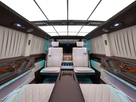 2026 Mercedes-Benz V-Класс Extra Long 300 d экстра длинный III (W447) Рестайлинг 2, чёрный, 44500000 рублей, вид 5