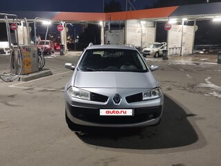 2008 Renault Megane II Рестайлинг, серебристый, 345000 рублей, вид 1