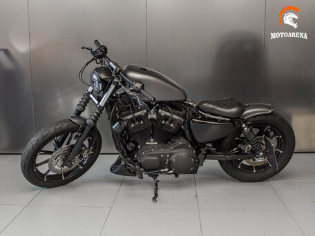2017 Harley-Davidson Sportster 883, серый, 743597 рублей, вид 4