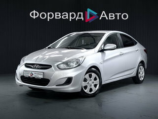 2012 Hyundai Solaris I, серебристый, 665000 рублей, вид 3