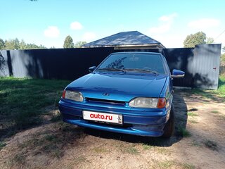2007 Lada (ВАЗ) 2115, синий, 185000 рублей, вид 4