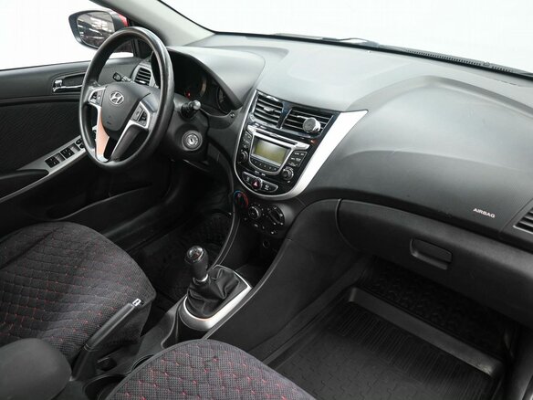 2013 Hyundai Accent IV, красный, 979900 рублей - вид 6