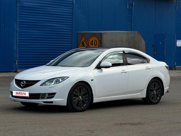 2008 Mazda 6 II (GH), белый, 700000 рублей - вид 1