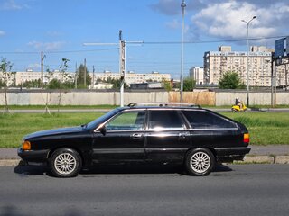 1987 Audi 100 III (C3), чёрный, 250000 рублей, вид 5
