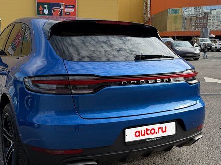 2020 Porsche Macan I Рестайлинг, синий, 4700000 рублей, вид 5