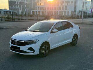 2021 Volkswagen Polo VI, белый, 950000 рублей, вид 2