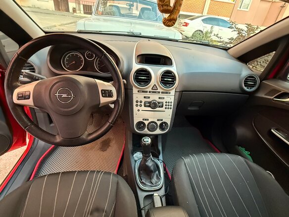 2008 Opel Corsa D, красный - вид 6