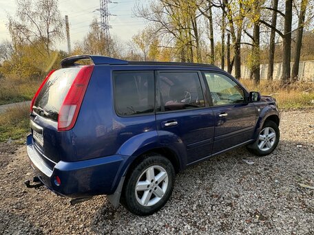 2005 Nissan X-Trail I Рестайлинг, синий, 540000 рублей, вид 3