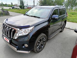 2014 Toyota Land Cruiser Prado 150 Series Рестайлинг 1, серый, 4440000 рублей, вид 1