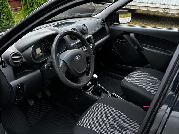 2012 Lada (ВАЗ) Granta I, синий, 360000 рублей - вид 5